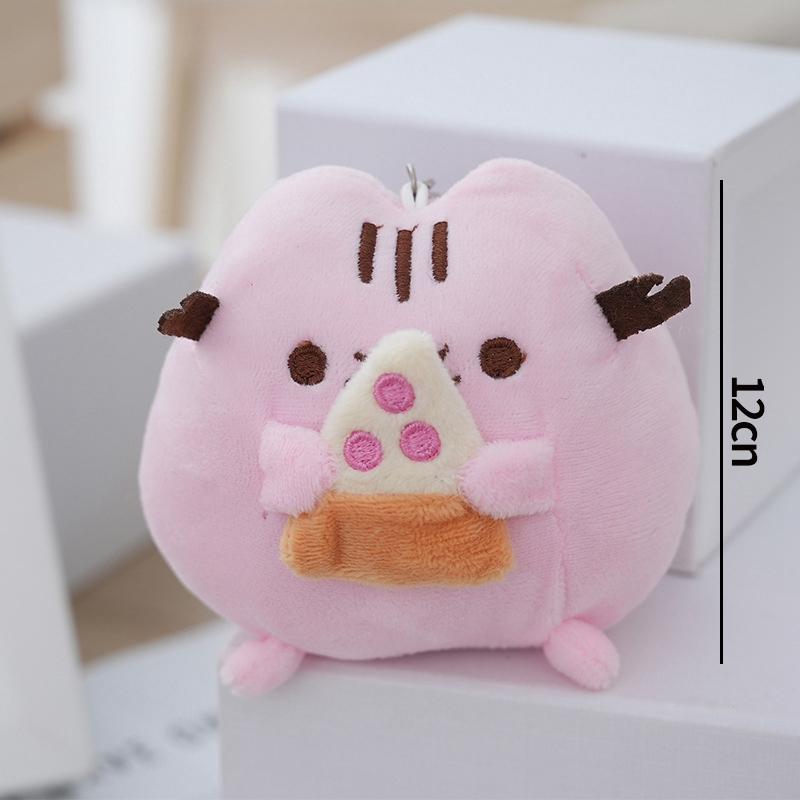 Pusheeen Cute Cat Backpack with Strap Large Capacity Backpack School Bag Casual Daypack for Shopping Vacation Birthday Gift