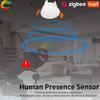 Умная жизнь Zigbee Детектор присутствия человека 5,8G/24G Tuya Wifi Миллиметровый волновой радар PIR Датчик движения С обнаружением освещенности