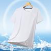 Mens 2-Piece Sportswear Set Short Sleeve T-Shirt Athletic Pants Workout Casual Gym Running Outfit