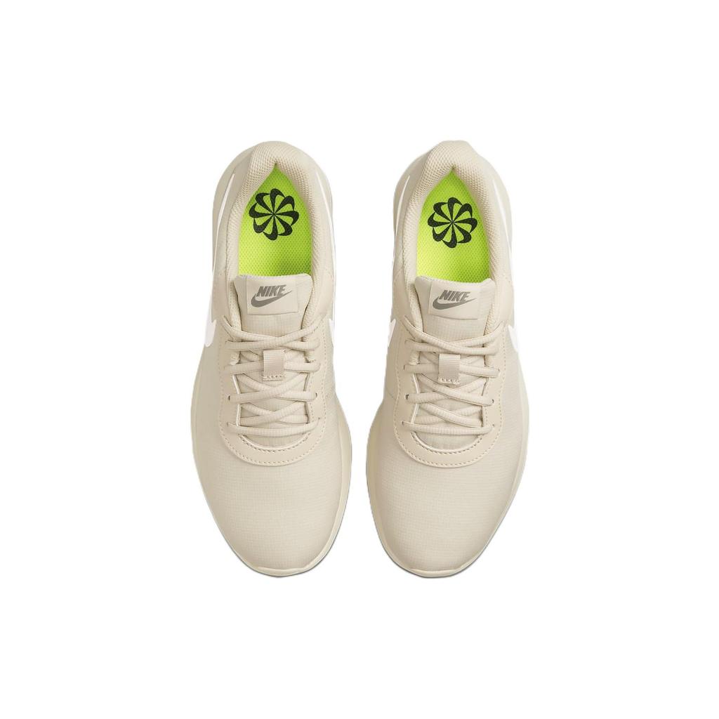 Nike Tanjun Refine Fabric Sports Comfort Shock Absorption Slip Resistant Durable Low Top Lifestyle Casual Shoes Women Sneaker Beige DR4495-100