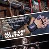 JerkFit WODies Crossfit бинты для запястий и протекторы для ладоней, маленькие черные перчатки,