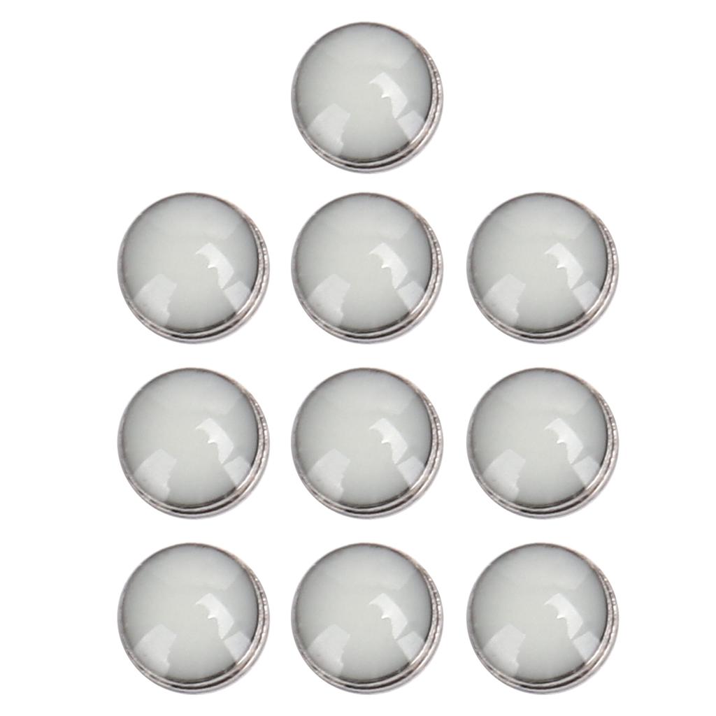 10pcs Watch Luminous Bezel Dot Watch Dial Green Luminous Dot Watch Parts Accessory