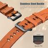 Quickfit 26mm 22mm Leather Strap For Garmin Fenix 8 7 7X Pro/Epix Pro (Gen 2) 47mm 51mm/Forerunner 965 955 Solar Enduro 3 2 Watchband
