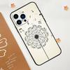 Dandelion Case For iPhone 11 12 13 14 15 16 Pro Max 15 16 Plus 13 12 Mini X XS XR Cover