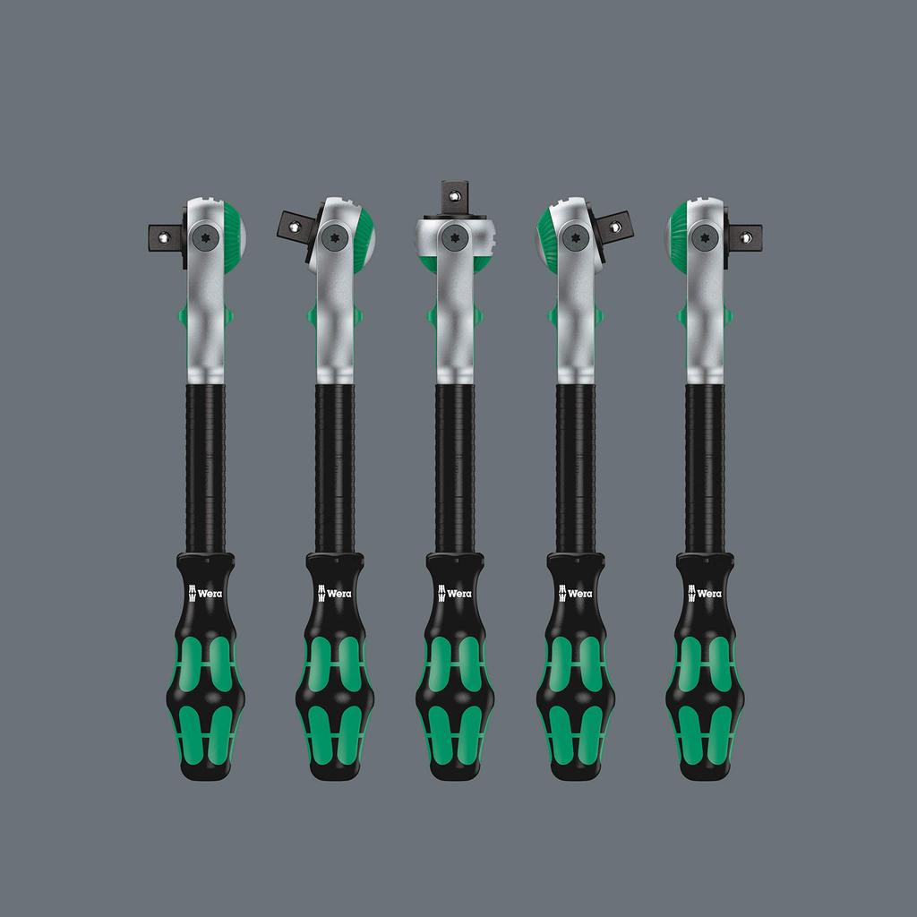 Wera 05004175001 Wera 05004175001 Велосипедный набор дюймовых торцевых ключей с трещоткой 27 предметов 7, 3/8 и набор,