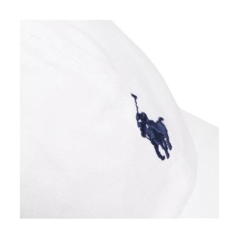 Polo Ralph Lauren Logo Detail Cotton Cap Men's White 322552489001WHITE