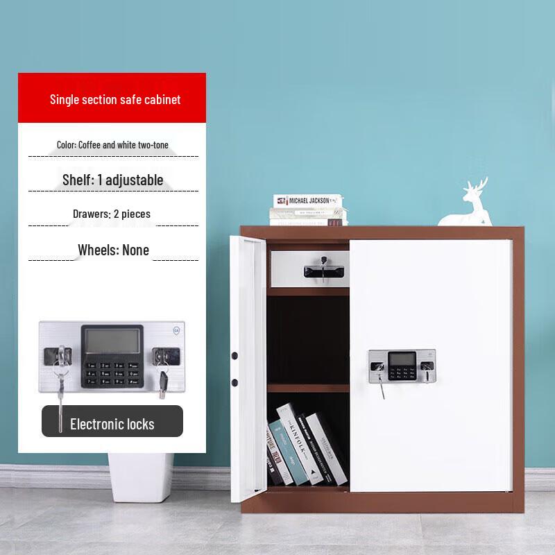Single-Layer Electronic Security File Cabinet