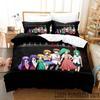 3D Print Anime Higurashi When They Cry Bedding Set Boys Girls Twin Queen King Size Duvet Cover Pillowcase Bed Boys Adult