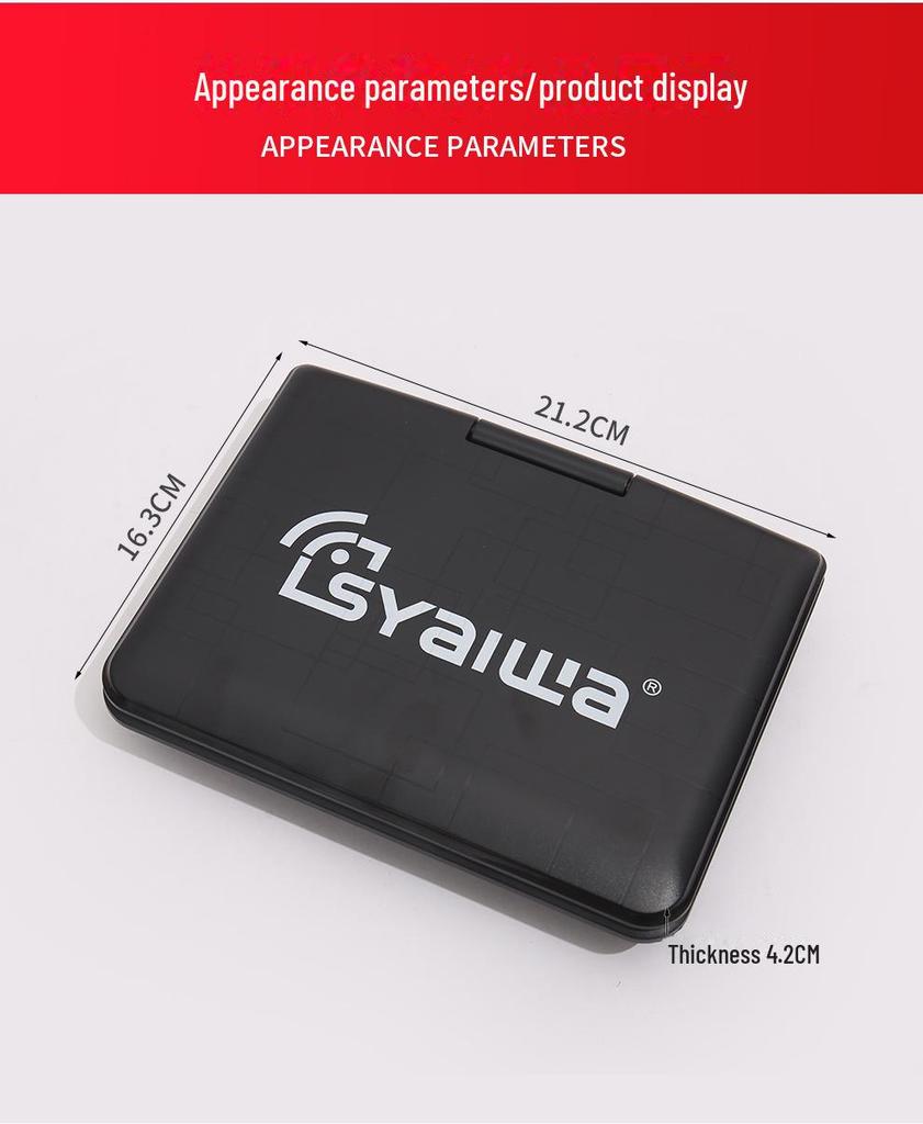 Самый продаваемый в Африке портативный DVD-плеер с экраном 7,8 дюйма, функцией CD и игр