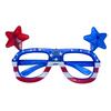 Independence Day Light Up Glasses LED American Flag Flashing Shades 4th of July Veterans Day Memorial Day Fast/Slow Glow Glasses