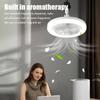 Ceiling Fan Lamp With Aroma Bedroom Living Home Ceiling Fan Lamp E27 Screw LED Fan Light Remote Control All-in-one Lamp With Fan