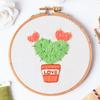 Beginner's DIY Embroidery Kit: Handmade Simple Designs & Gifts