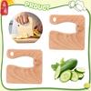 Wooden Child Safe Knife Cooking Toy Vegetable Knife Fruit Peeler for Toddlers Suitable Children's Kitchen Tools Fruit Cutter