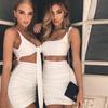 2025 Summer European & American Women's One-Shoulder Bodycon Dress - Sexy Nightclub Fashion Bestseller