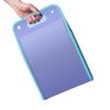 Large Capacity Multilayer A4 Accordion Folder: Clear, Subject-Divided Storage Bag for Students