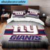 New York Giants Helmet 3PCS Bedding Set 2D Printing (Includes 1 Duvet Cover + 2 Pillowcases Coreless), Bedroom decor,Fan gift