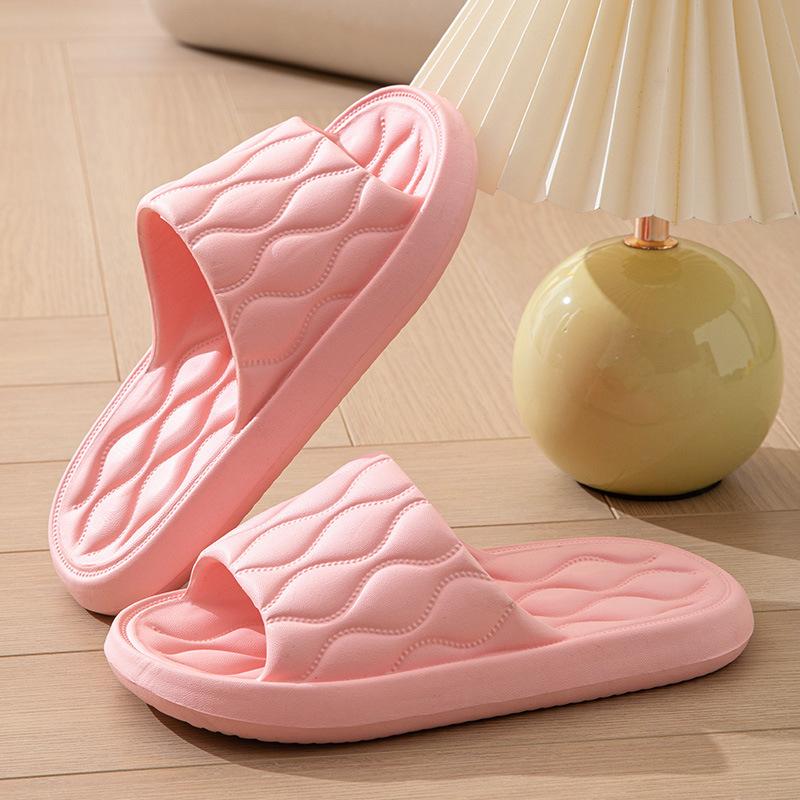Летние модные женские тапочки для ванной с противоскользящим покрытием