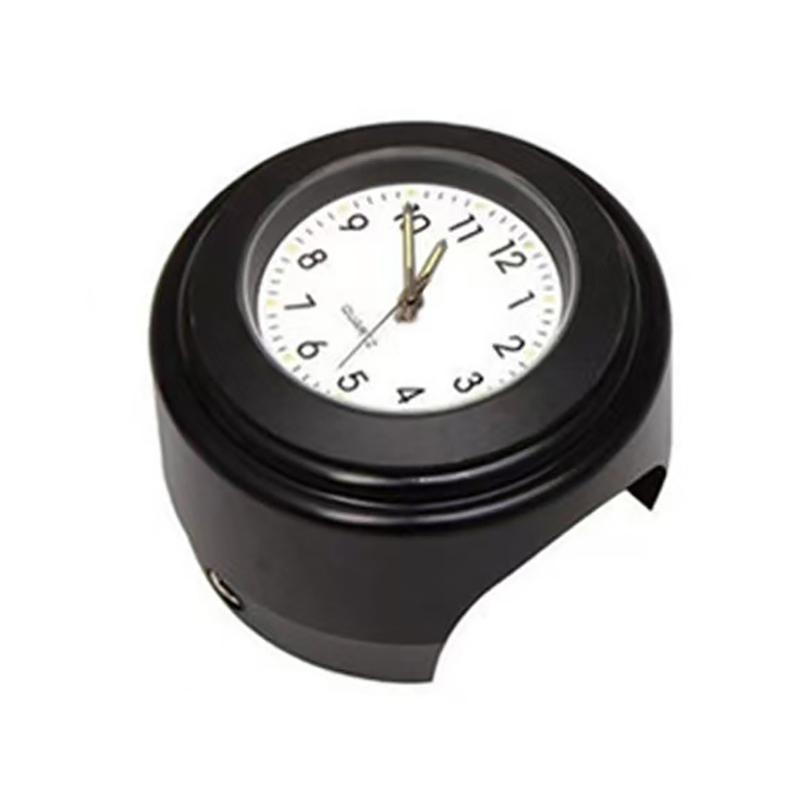 Мотоциклетный руль крепление часы водонепроницаемый руль циферблат часы термометр датчик температуры для мотоцикла аксессуары