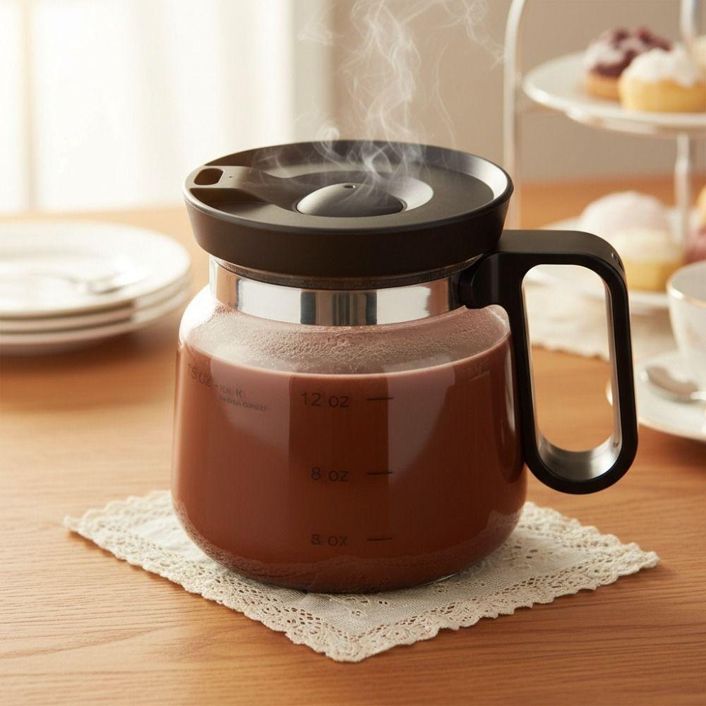 with Scale Coffee Pot Heat Resistant Tea Cup Easy To Clean Drinking Cup Gift