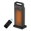 Electric Space Heater With Remote Control Safe Overheat & Tipover Protection Space Heater PTC Ceramic Heating Heater