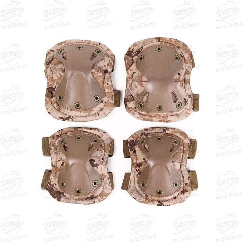 Tactical Camouflage Knee & Elbow Pad Set