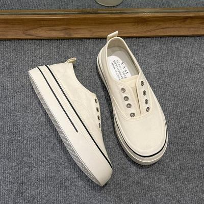 Модные парусиновые женские туфли на толстой подошве, летние, осенние, дышащие, на платформе, теннисные женские кроссовки для бега, женские, повседневные кроссовки