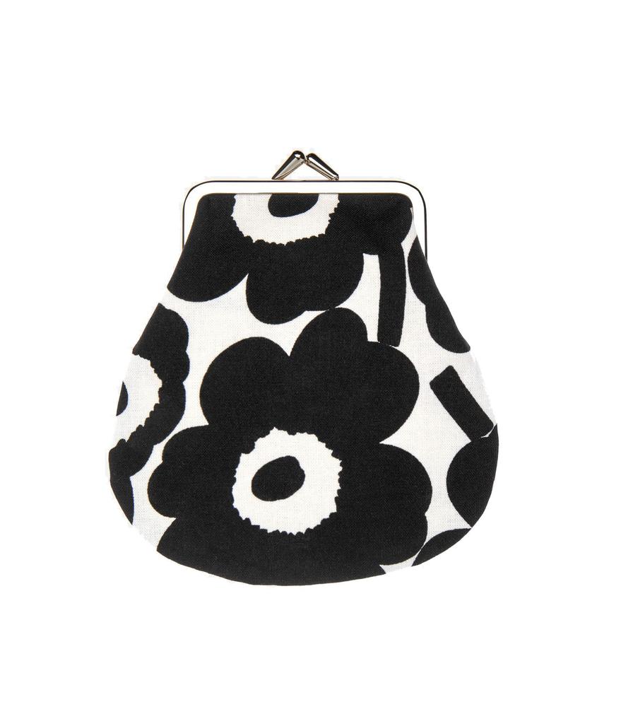 Косметичка Marimekko Mini Pieni Unikko с застежкой, Черная, 91495 091495 190, Скандинавский дизайн