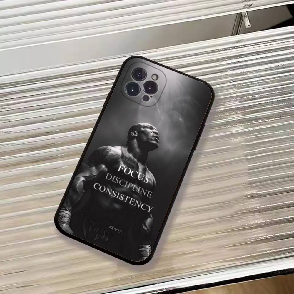Boxer A-Anthony Joshua Phone Case For iPhone 17,16,15,14,13,12,11 Plus,Pro Max,XS,Soft Silicone Black Cover