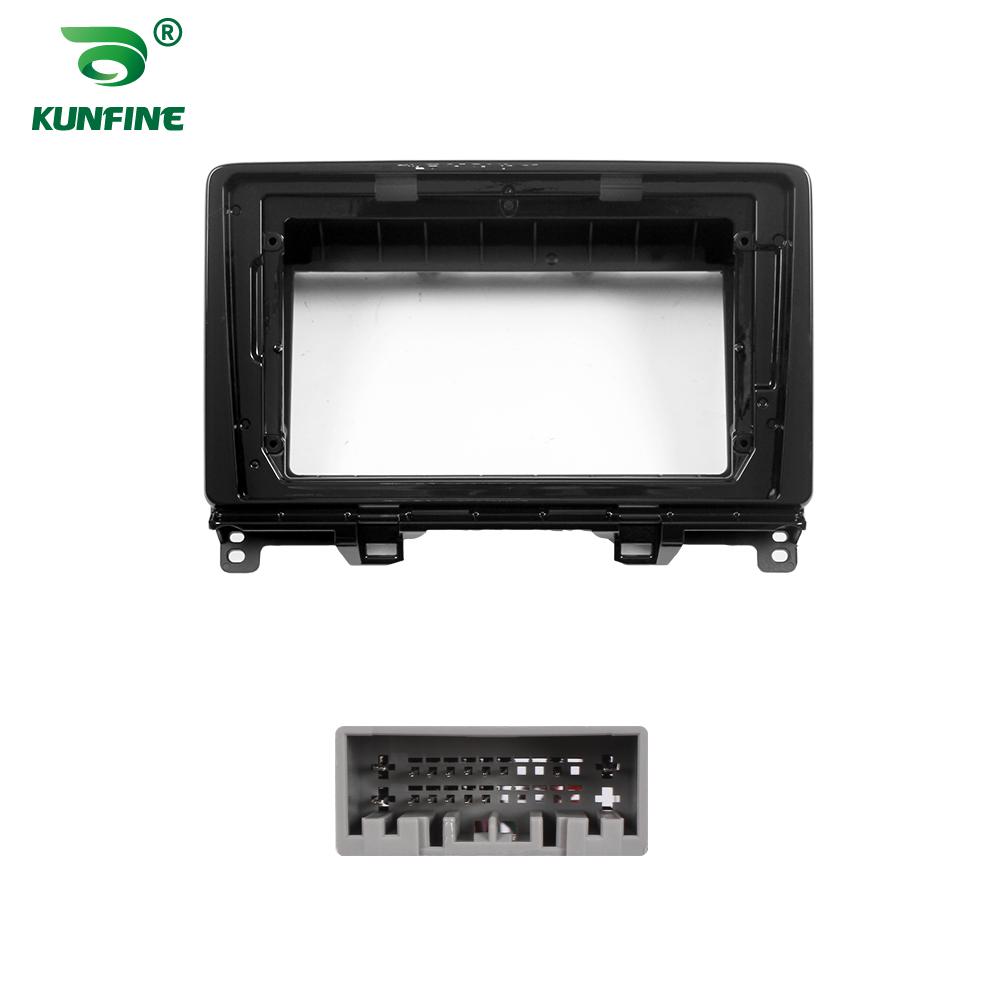 Car GPS Navigation Stereo For Honda Fit 2020 LHD Radio Fascias Panel Frame Fit 2Din 10 inch In Dash headunit screen