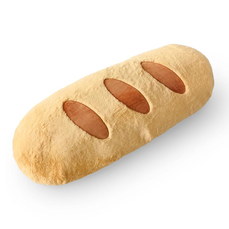 80cm Cute Large Simulation Bread Plush Toy Stuffed Food Baguette Long Sleep Pillow Soft Doll Cushion Christmas Gift for Children