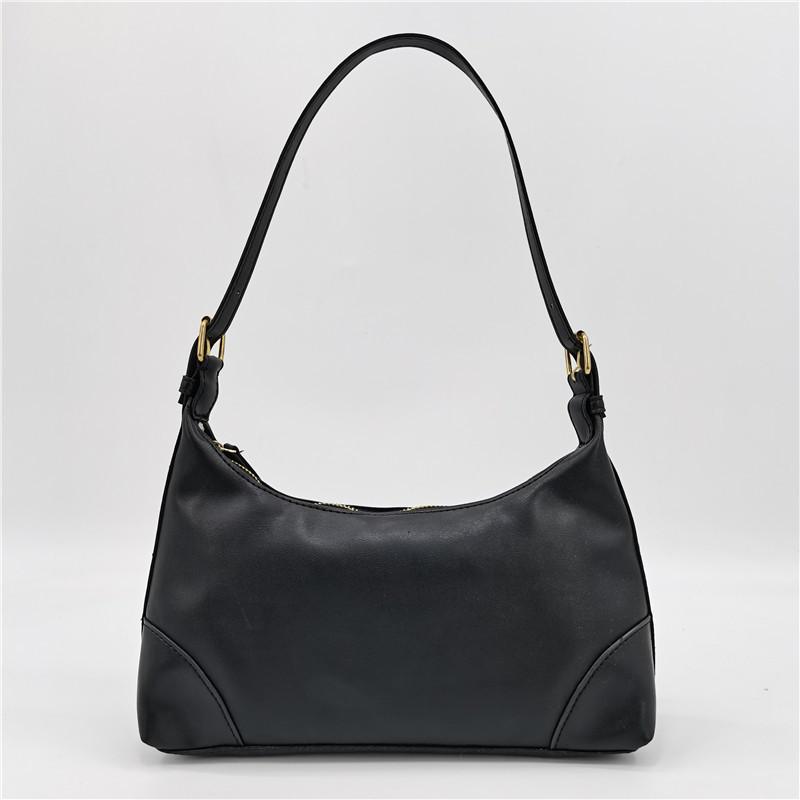 IELGY Shoulder Armpit Bag All-Match Portable Soft Leather Baguette Bag