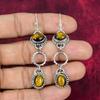 Tiger's Eye 925 Solid Sterling Silver Earrings, Handmade Gemstone Earrings, Gift For Mom Antique Jewelry