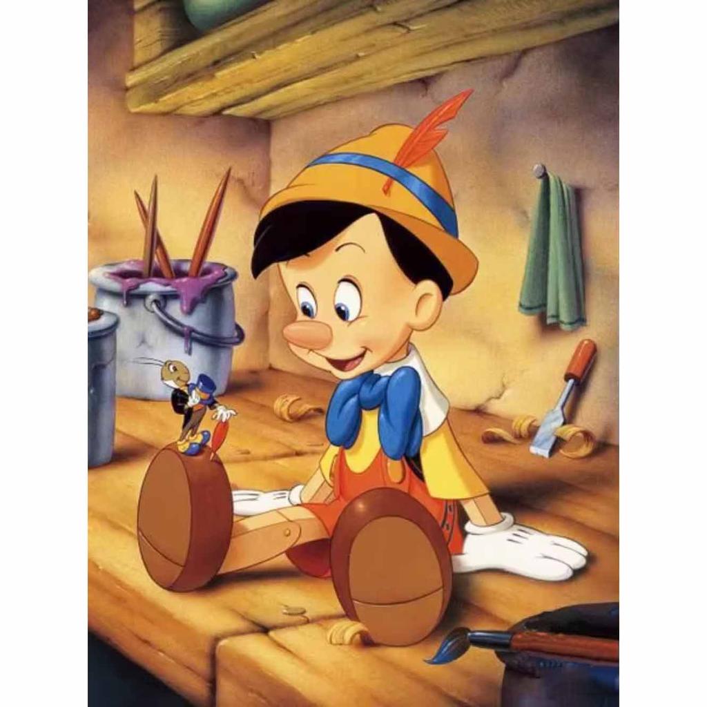 Бескаркасная алмазная мозаика Дисней Пиноккио Бэмби Белоснежка Лис и Пес Вышивка Новый декор для дома