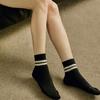 ENRICH Women's Heavyweight Quarter Socks - Black
