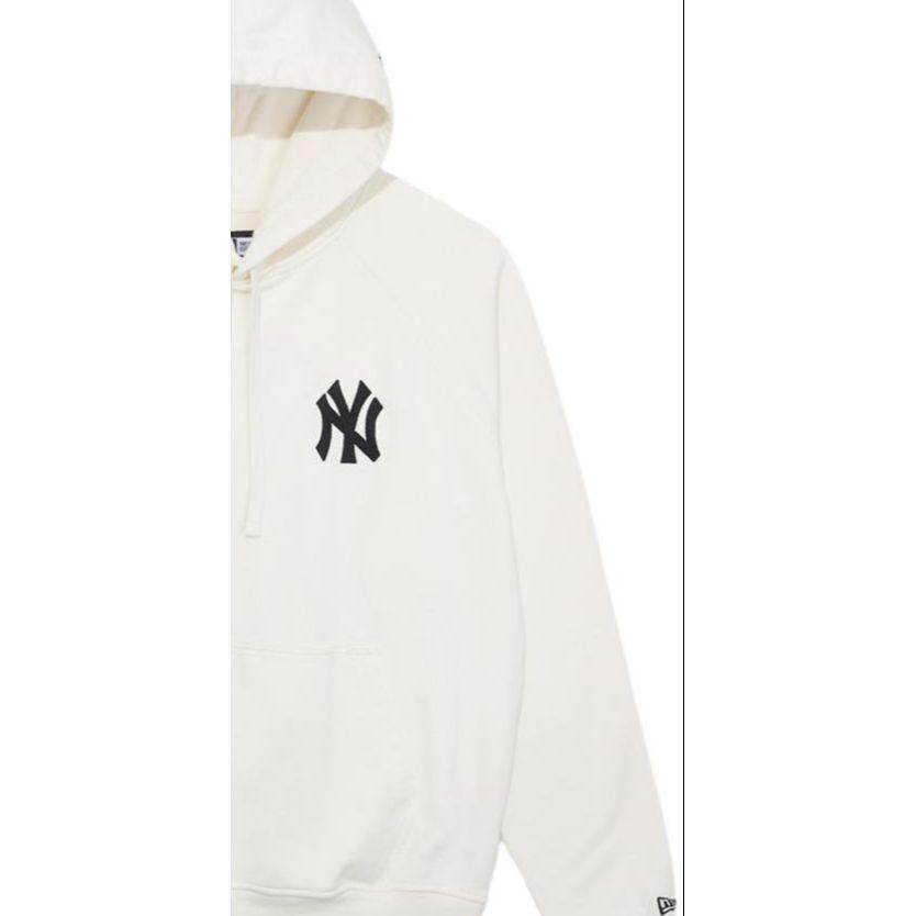 New Era FW25 Серия MLB Нью-Йорк Янкиз Реглан Простой Пуловер Флис Вышивка Логотипа Повседневная Толстовка с Длинным Рукавом Унисекс толстовка 14860813