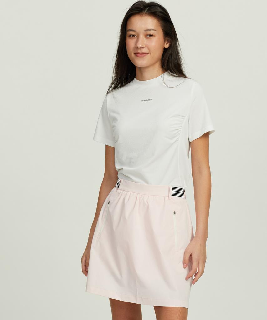 MONDAYFLOW Light Movement Skirt_Pink