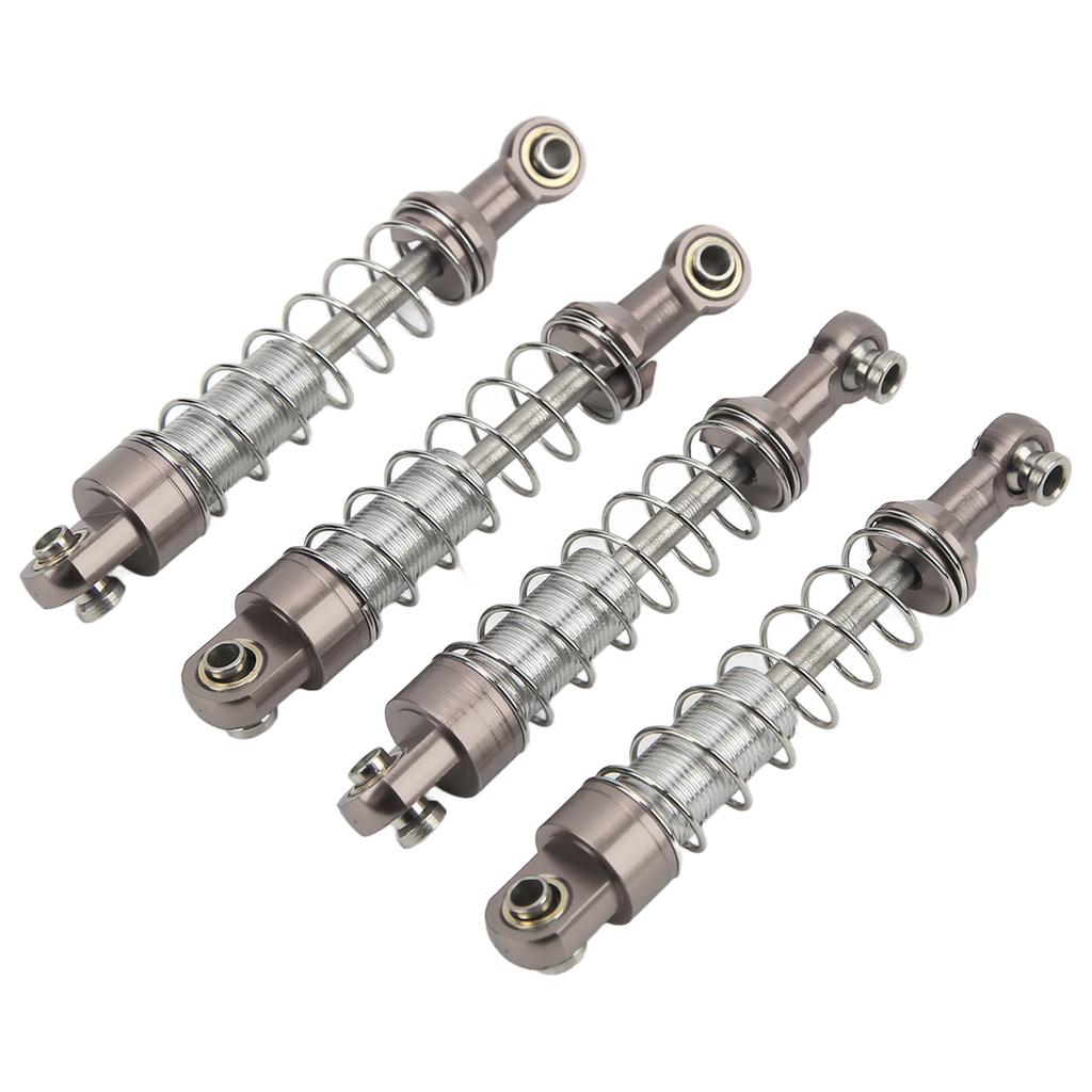 2 Pairs Aluminum Alloy Shock Absorber 60mm RC Car Modification Parts for WPL C14 C24 MN D90 99S Models
