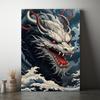 Obraz na płótnie chiński smok