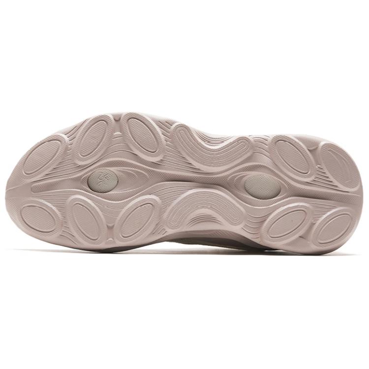 Anta Shock Absorbing Breathable Low Top Training Shoes Women Sneaker Light-Gray 122337711-3