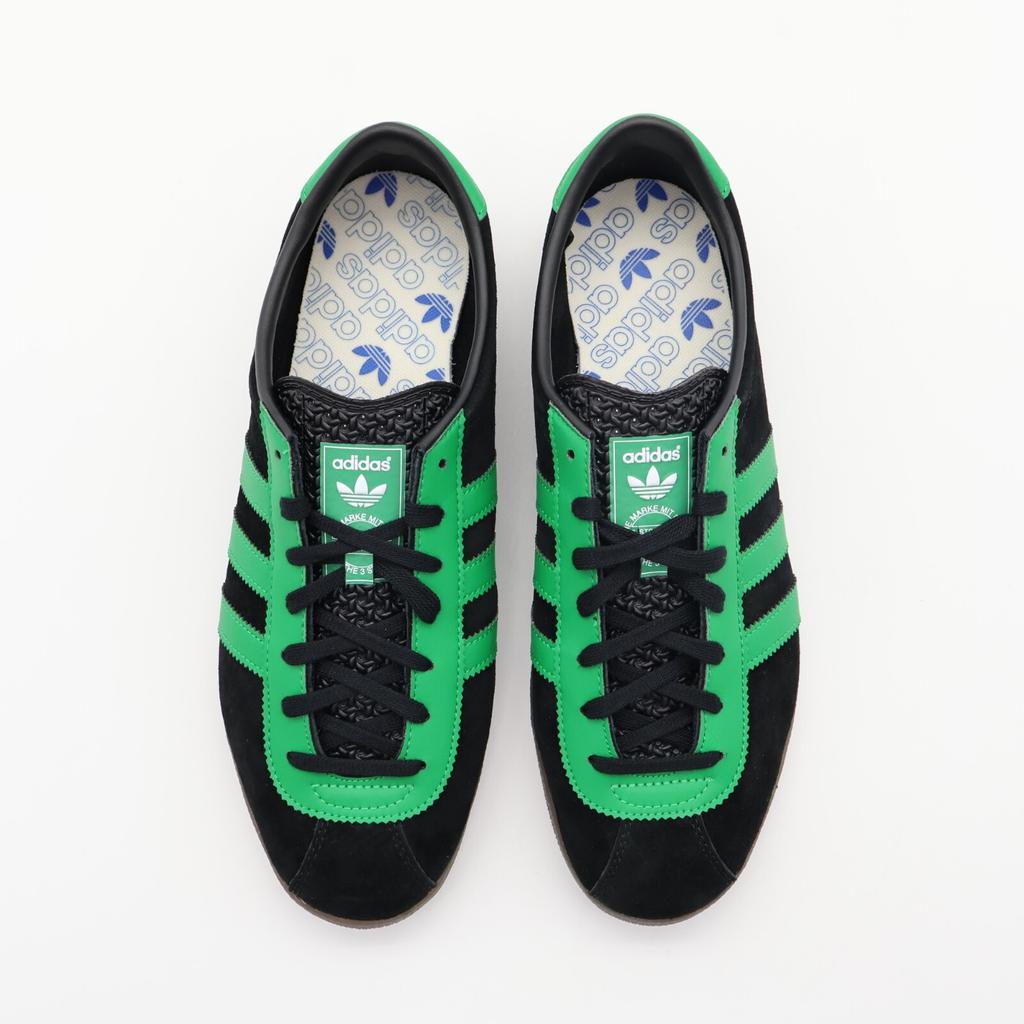 IE0826 adidas Originals London Core Black Green Gum (Мужской)