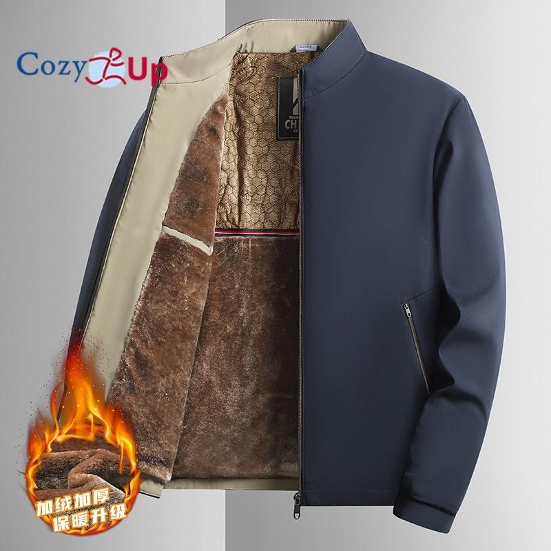 Cozy Up Men's Windproof Jacket Winter Warm Padded Outwear Coats