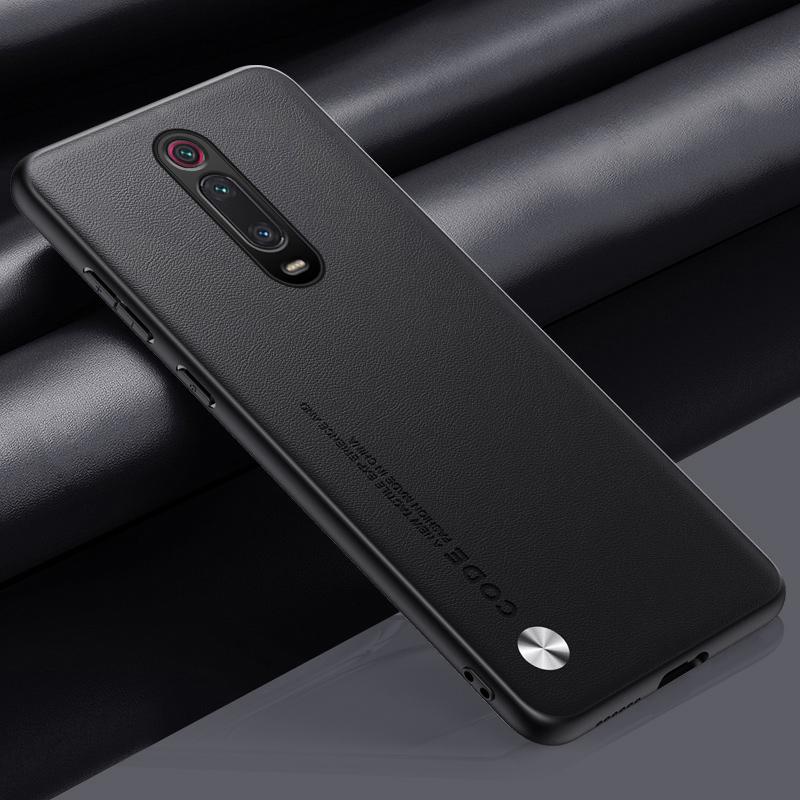 Luxury PU Leather Case For Xiaomi Mi 9T Pro Mi9T Matte Cover Silicone Shockproof Protection Phone Case For Redmi K20 Pro Coque