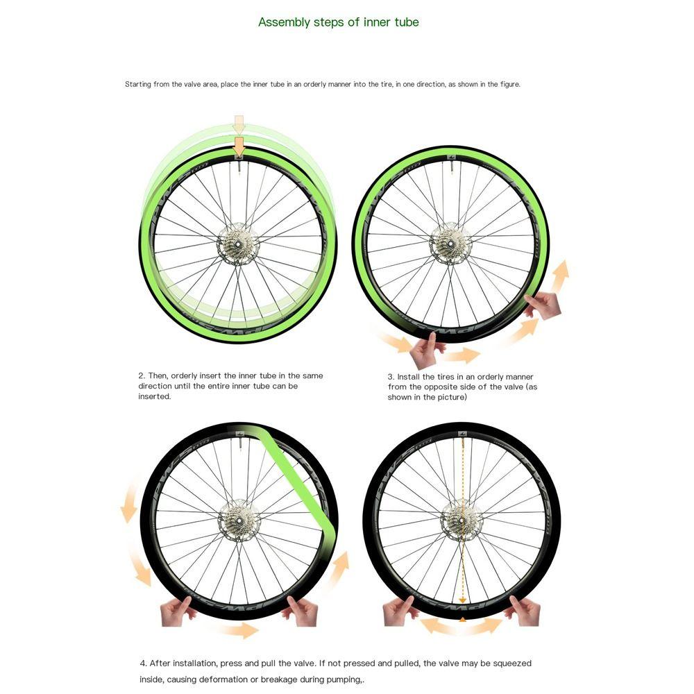700C 700 X 18 23 25 28 30 32 45 мм/65 мм/85 мм велосипедная внутренняя камера материал TPU шоссейная велосипедная шина