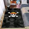 Милый ковер с дизайном из аниме One Piece для дома любителей аниме. Подходит для использования в качестве противоскользящего игрового коврика для диванов в гостиной и спальне.