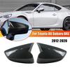 Накладка на боковое зеркало в стиле "рог" под карбон для Toyota 86 Subaru BRZ 2012