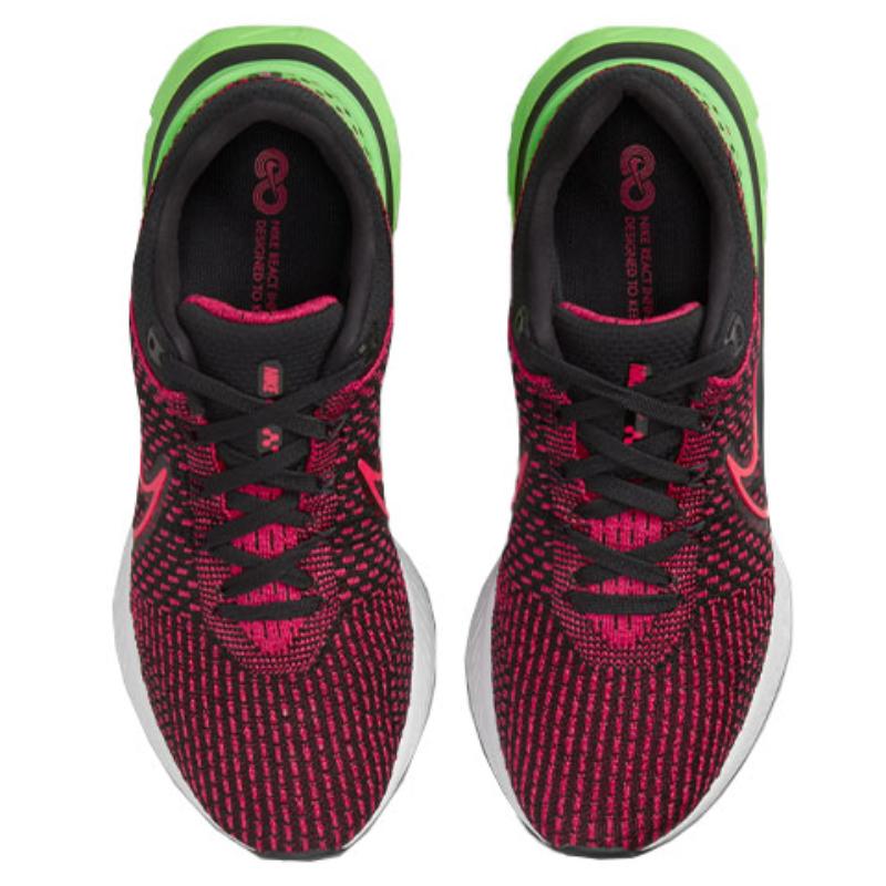 Nike Кроссовки React Infinity Run Flyknit 3 Green Strike Team Red DH5392-003