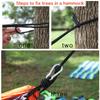 2 Person Parachute Hammock Portable Army Survival Hammocks Travel Hamaca Flyknit Hamak Nylon Hamaca Hamak Camping Hamac