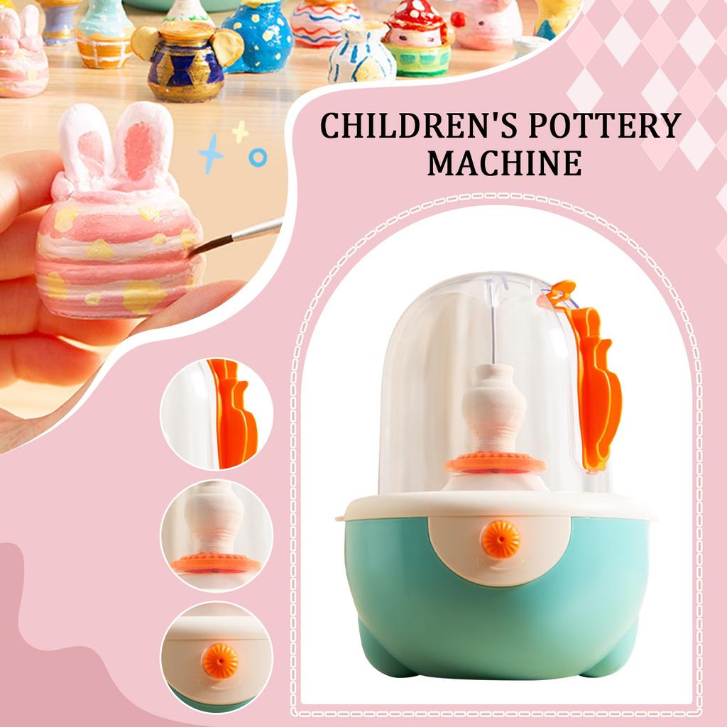 Easy Pottery Set, 26 Piece DIY Pottery Set, Complete Pottery Set For Beginners, Includes Modeling Sculpting Tools, Creative Centering Tools, 10ml