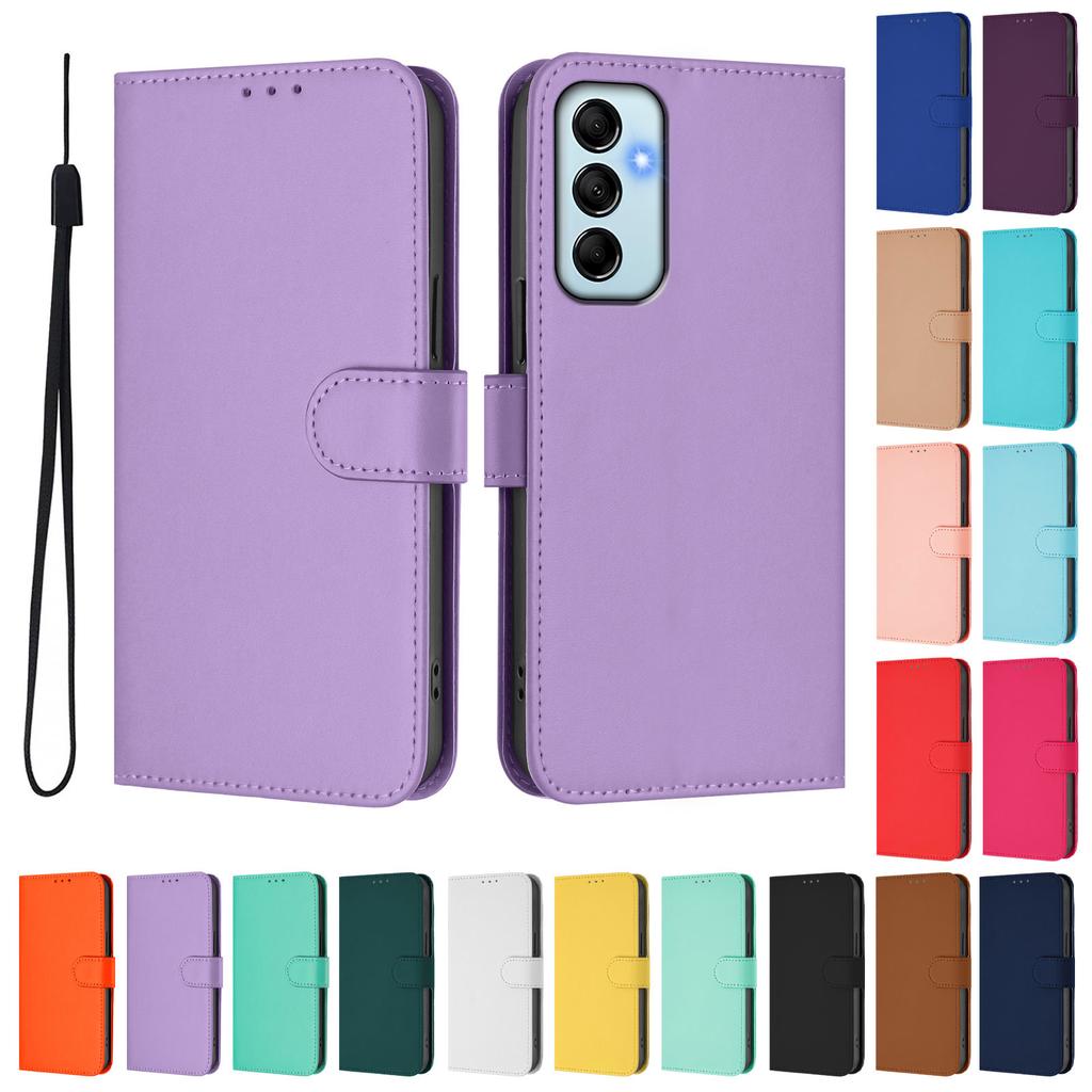 Кожаный чехол-книжка для телефона для Samsung Galaxy A02 A02S A12 A22 A32 A42 A52 A72 4g 5g A52S с держателем для карт Funda Protect Cover