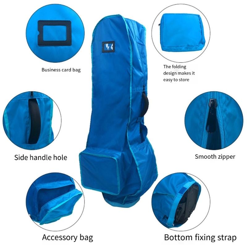 Light Weight Foldable Golf Bag Rain Cover Waterproof Golf Bag Protector Rain Cape Golf Accessories For Men Women Golfer